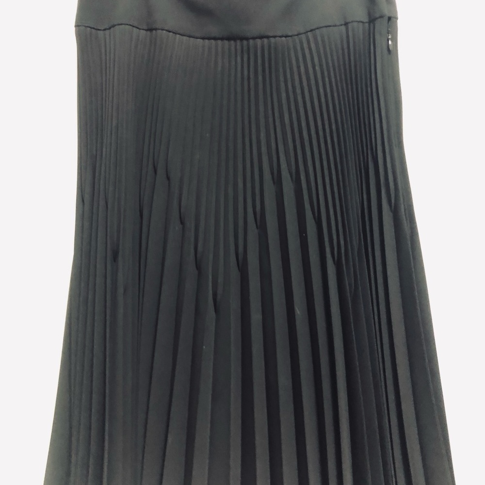 Black Pleated Skirt